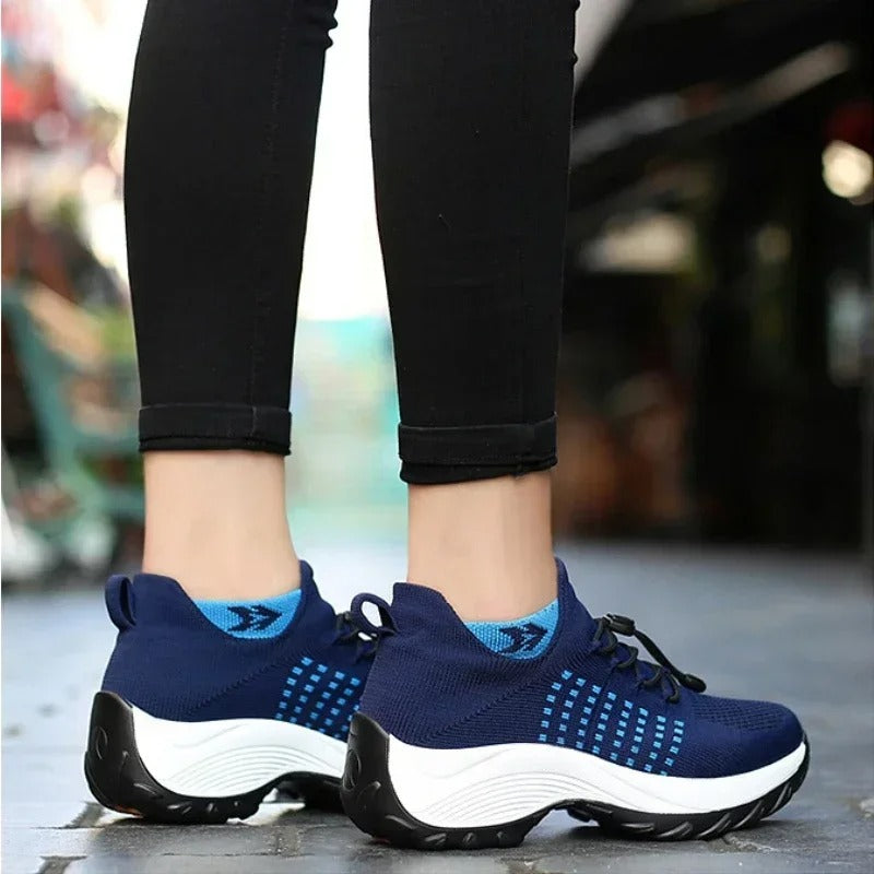 Veronica - Chaussures de course légères en tricot
