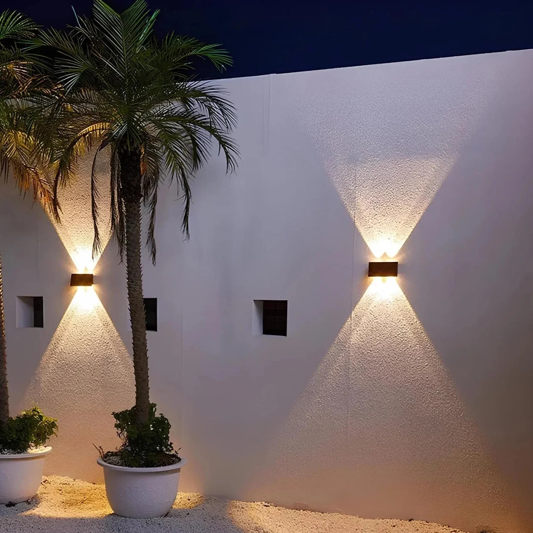 SolarGlow Applique Solaire Élégante – Éclairage Extérieur Stylé et Économique en Énergie