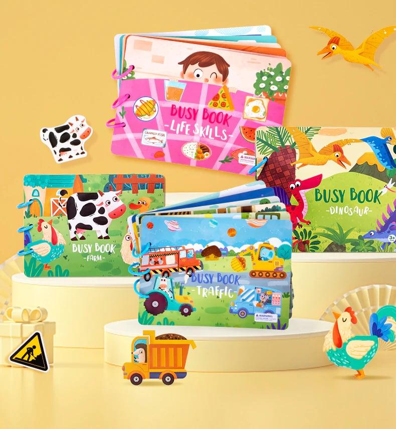 TouchLearn - Un livre amusant qui suscite la curiosité de votre enfant