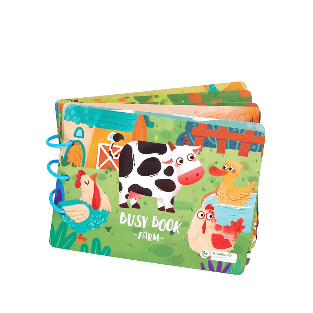 TouchLearn - Un livre amusant qui suscite la curiosité de votre enfant