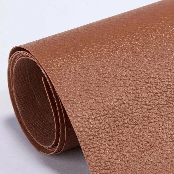 FixLeather - Patch de réparation auto-adhésif pour cuir
