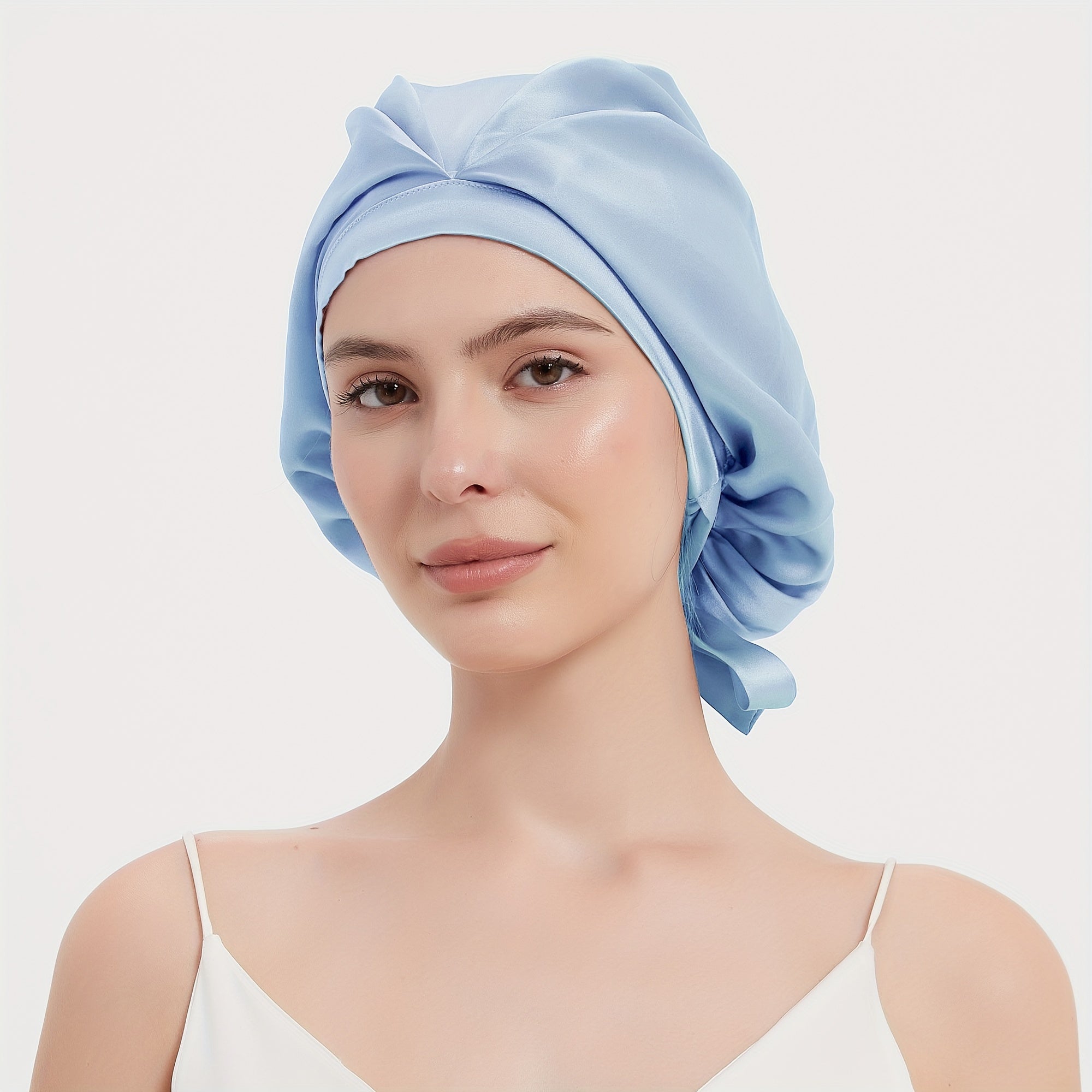 Cate | Bonnet de sommeil léger plissé