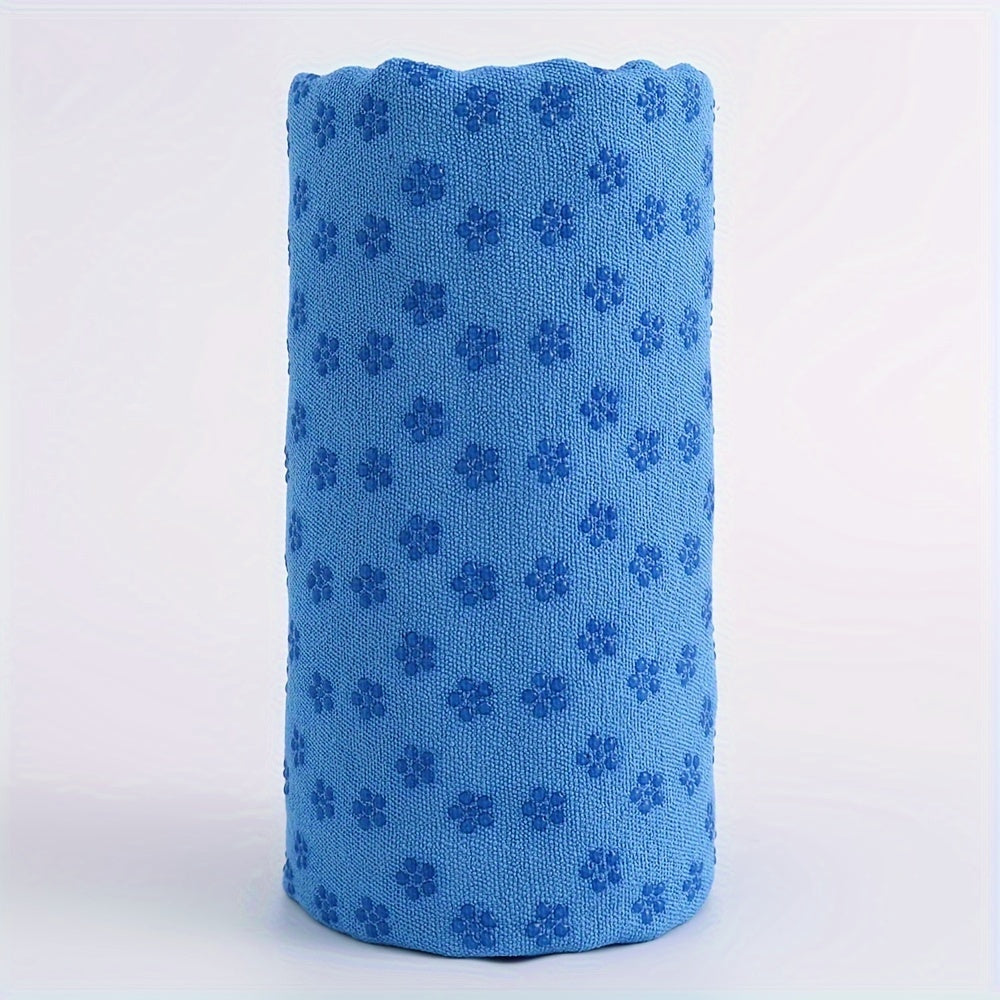 Tapis de yoga antidérapant - Pliable et lavable