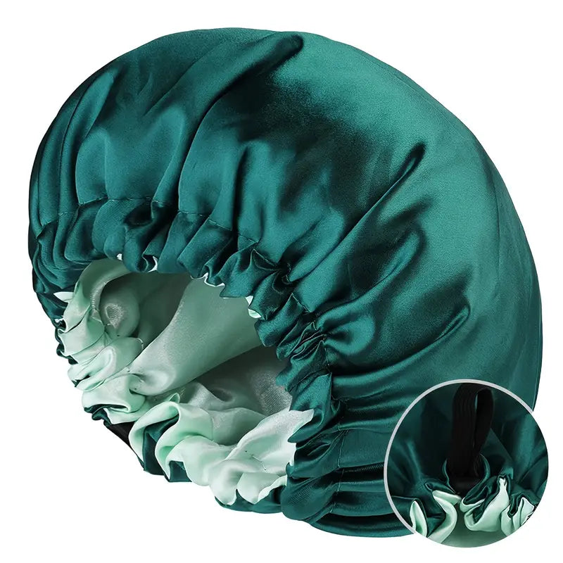 Sienna Satin Bonnet de Nuit – Réversible et Ajustable Turban de Sommeil | 1+1 Gratuit