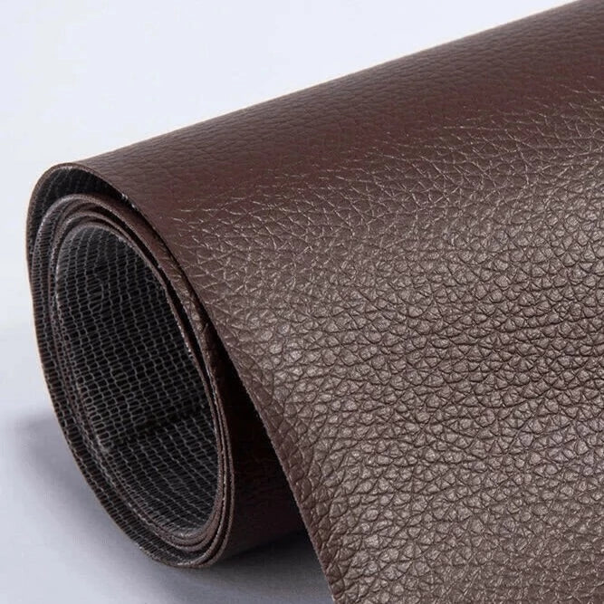 FixLeather - Patch de réparation auto-adhésif pour cuir