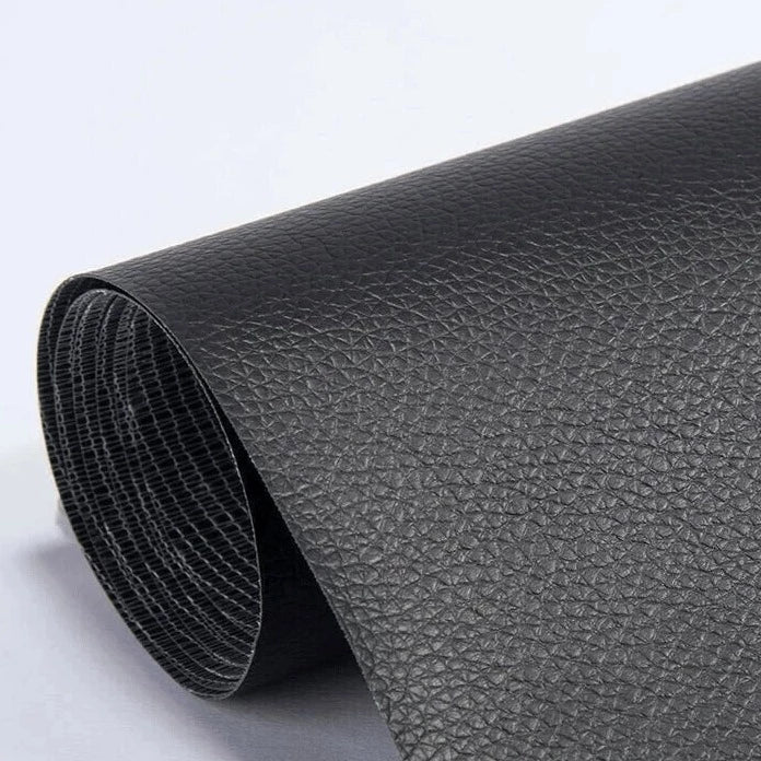 FixLeather - Patch de réparation auto-adhésif pour cuir