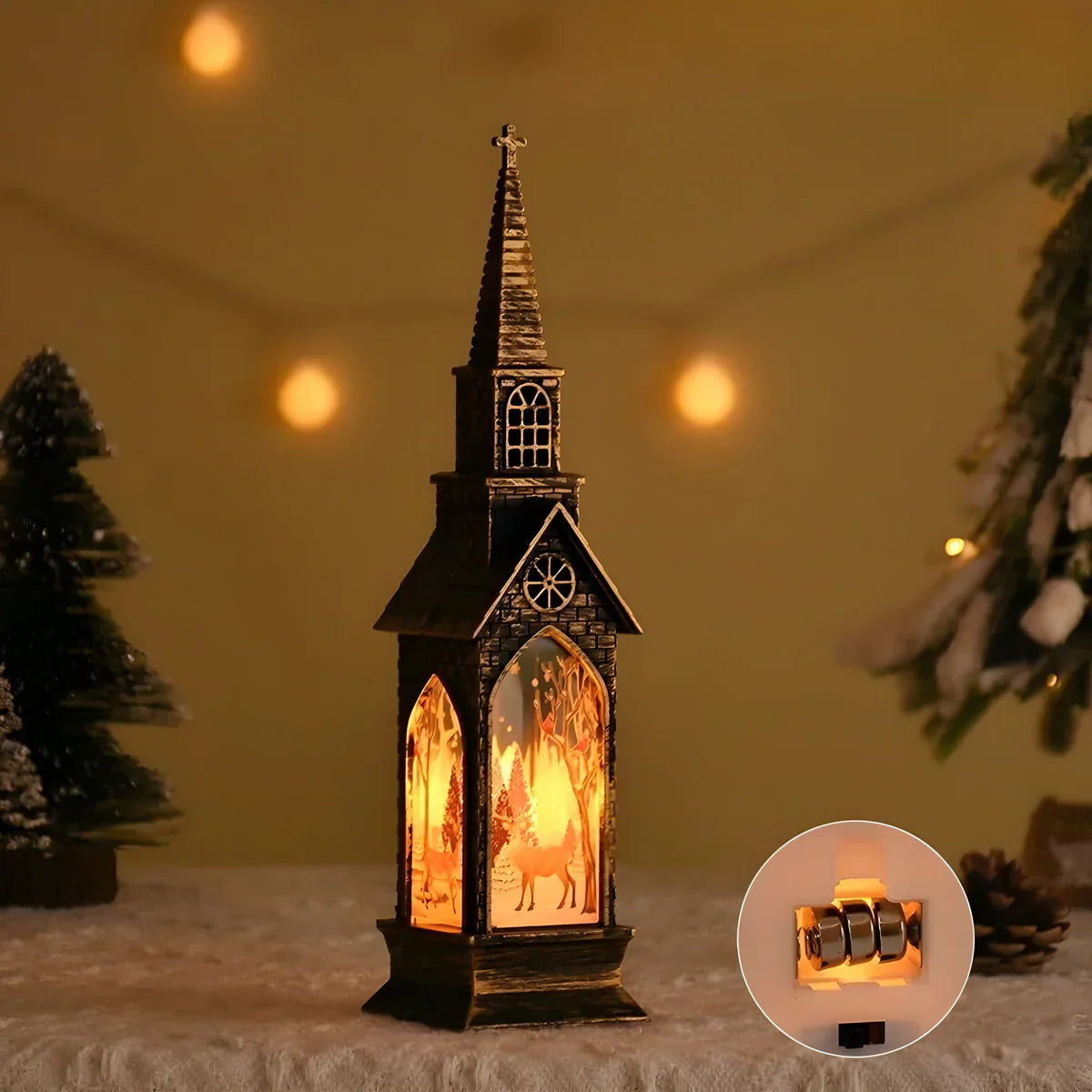 GlowJoy - Décoration de Noël moderne avec lumière LED
