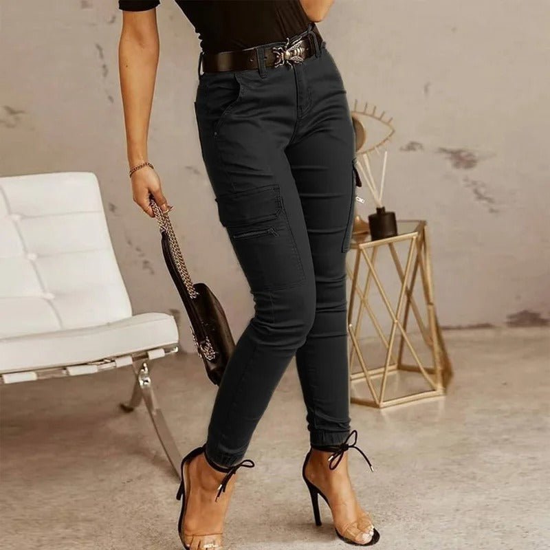 Jeans cargo ajustés Melan