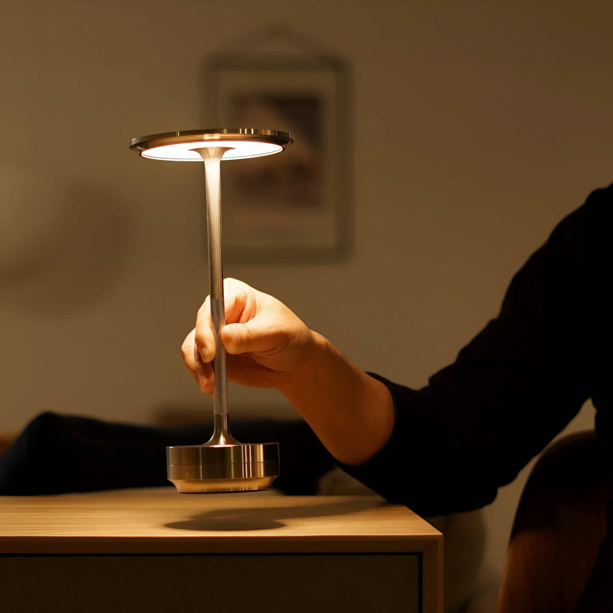 AmberGlow - La lumière d'ambiance sans fil et rechargeable