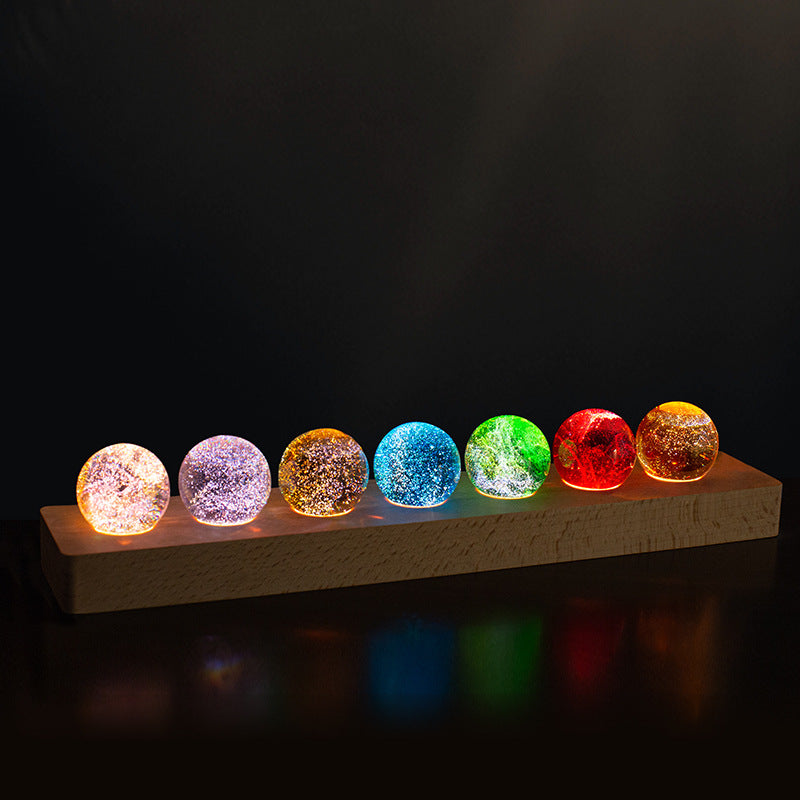 Lampe Cristal LumiGlöd – LED Rechargeable & Ambiance