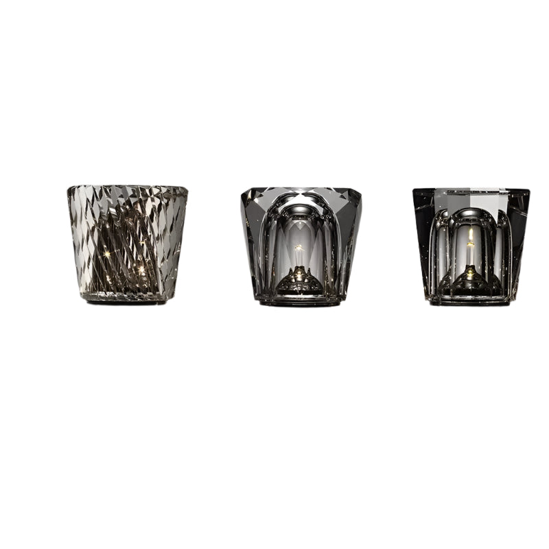 Lunara - Lampe de table LED sans fil en cristal