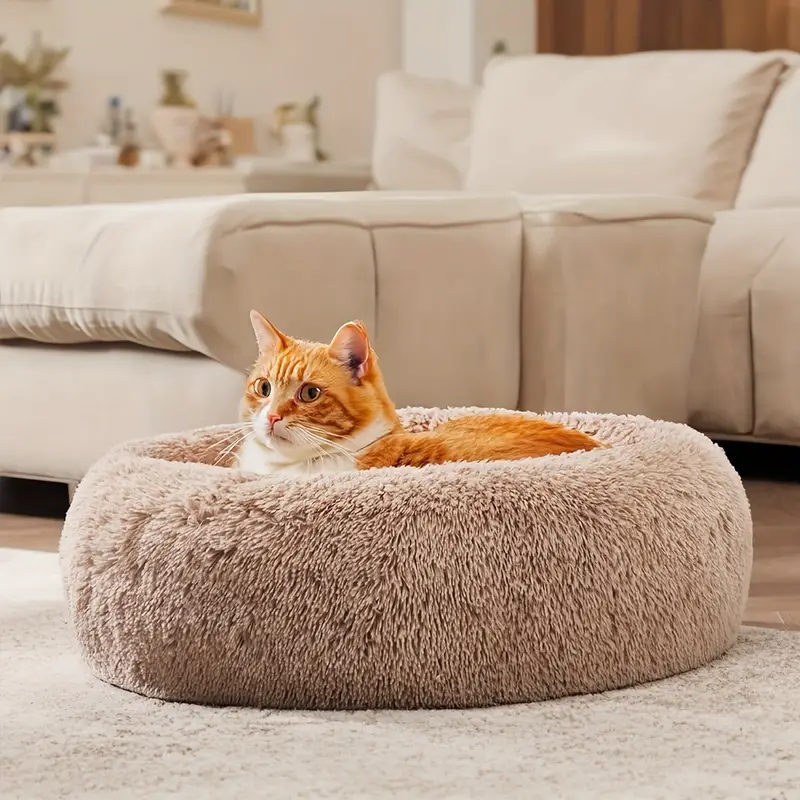 Niche | Lit Rond pour Animaux de Compagnie pour le Confort et la Détente