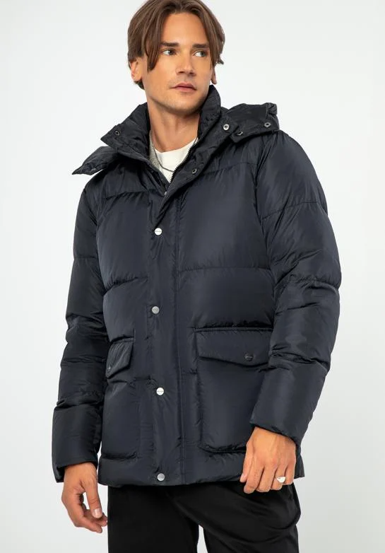 Veste matelassée en duvet Josiah avec capuche