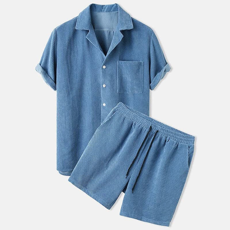 Ensemble en Velours pour Hommes – Style et Confort en Un