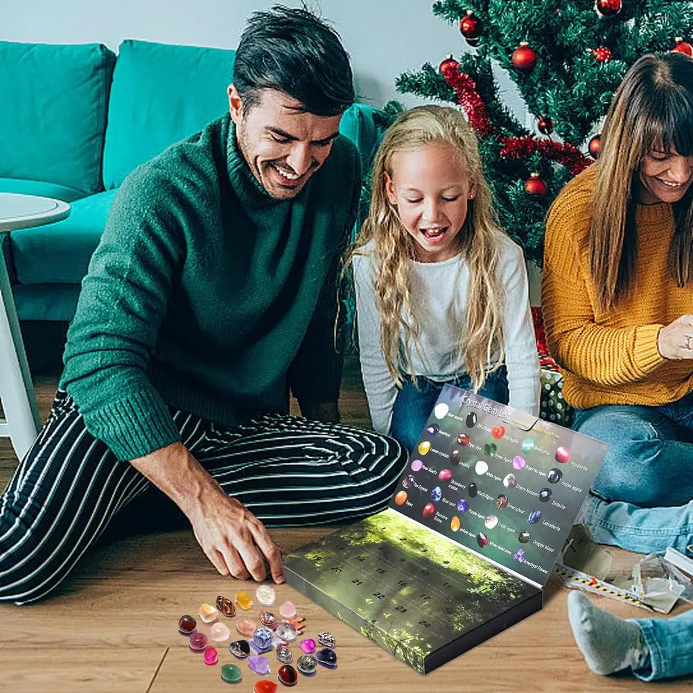 Calendrier de l'Avent 2025 édition limitée avec pierres précieuses
