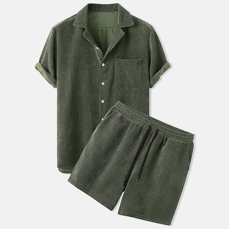 Ensemble en Velours pour Hommes – Style et Confort en Un