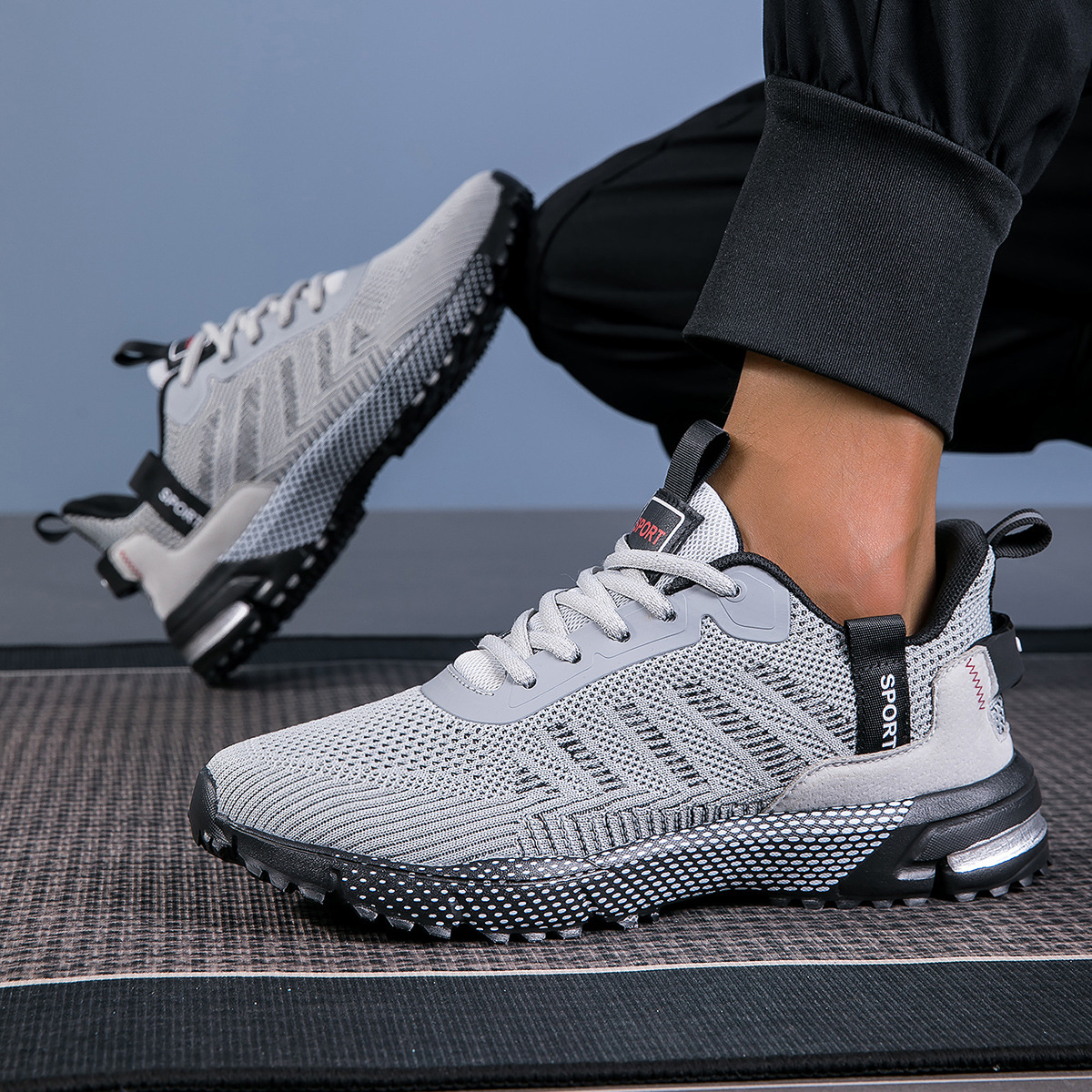 Chaussures de sport légères pour hommes au design élégant | Remco