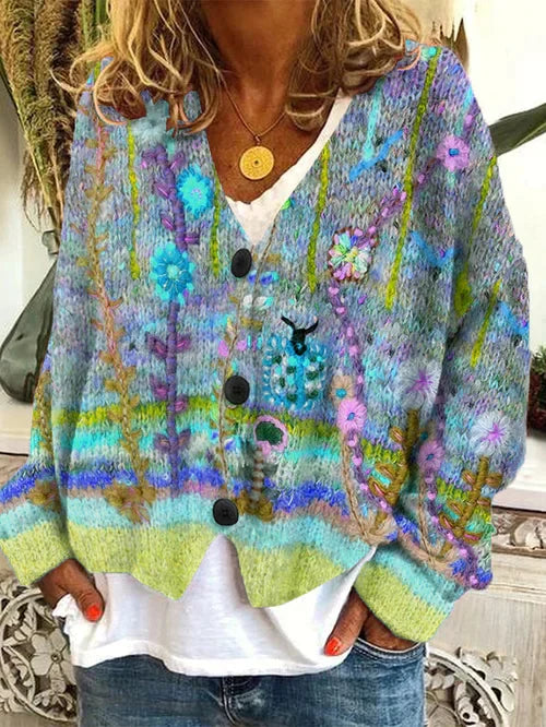 Isobelle | Veste cardigan d'inspiration rétro pour femme