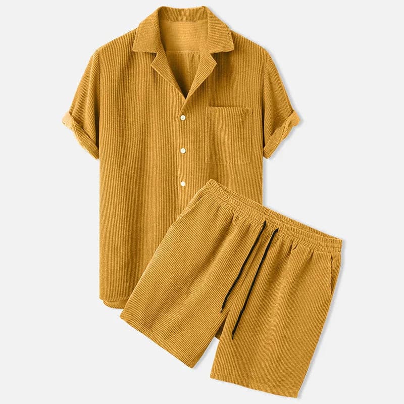 Ensemble en Velours pour Hommes – Style et Confort en Un