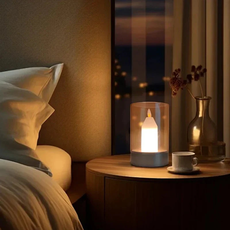 GlowFlicker - Lampe LED réaliste avec effet de flamme