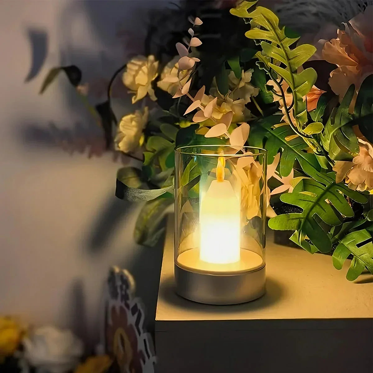 GlowFlicker - Lampe LED réaliste avec effet de flamme