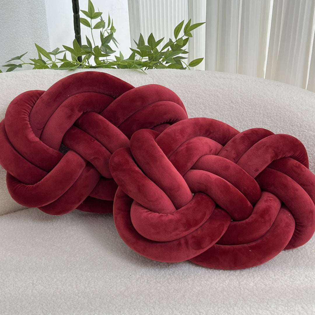 Coussin en Peluche CozyPlush - Ensemble de 2 Coussins Décoratifs – Douce Élégance pour Votre Maison
