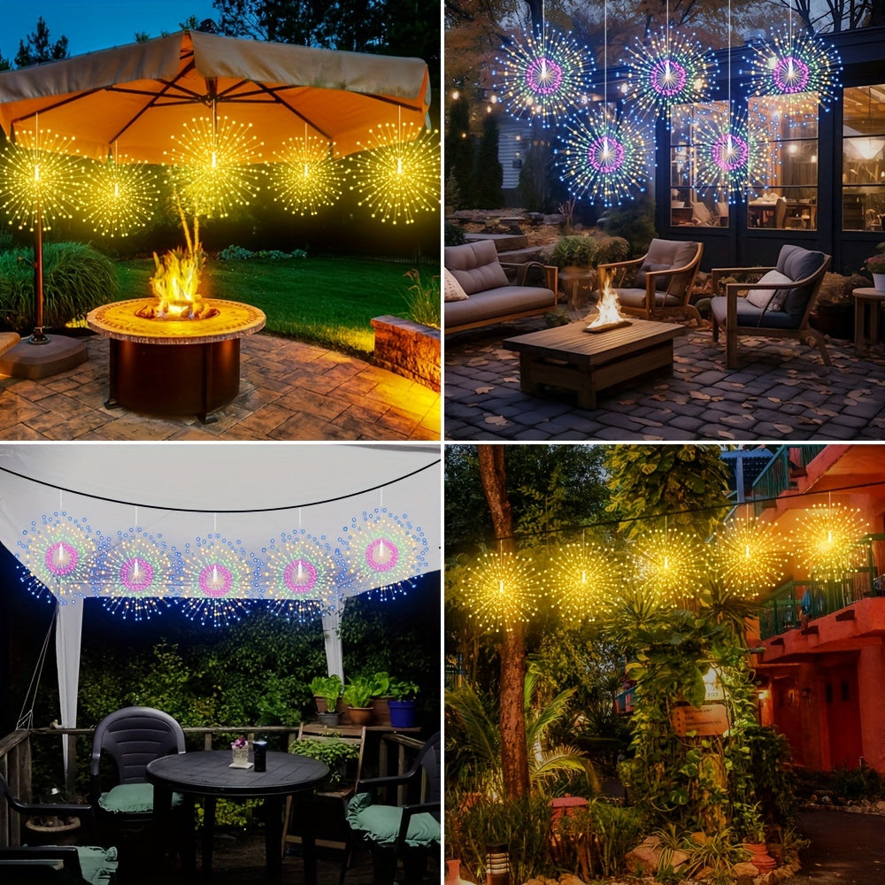 Lumières Sphériques Solaires Décor de Noël Éclatant