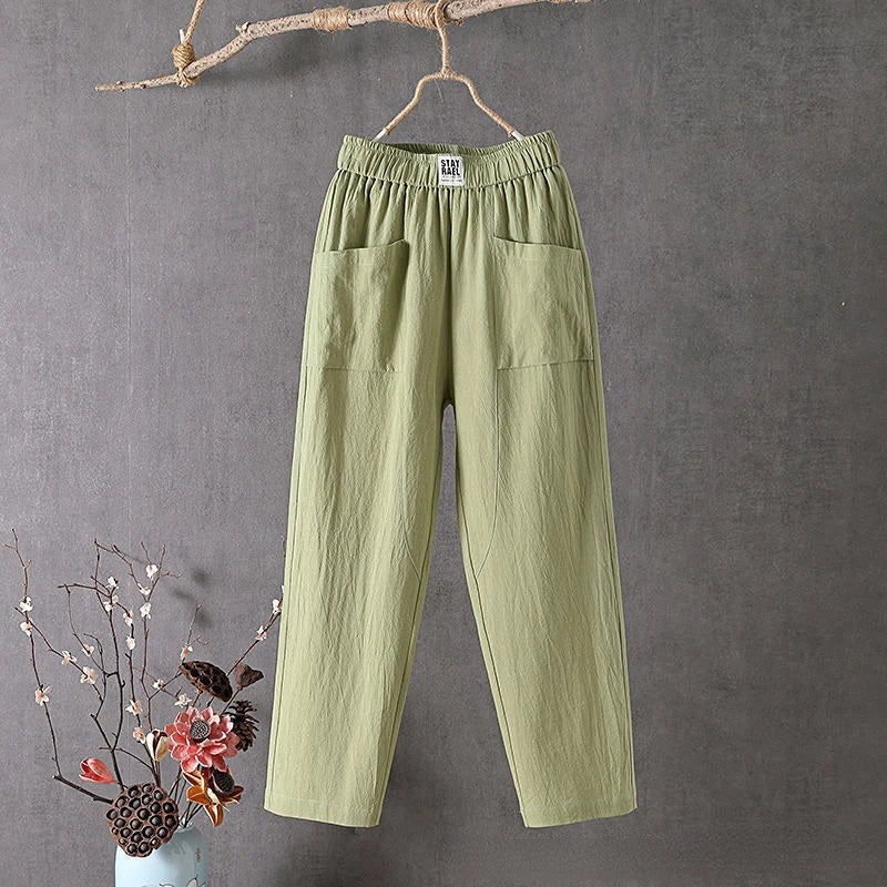 Lou - Pantalon droit confortable au quotidien