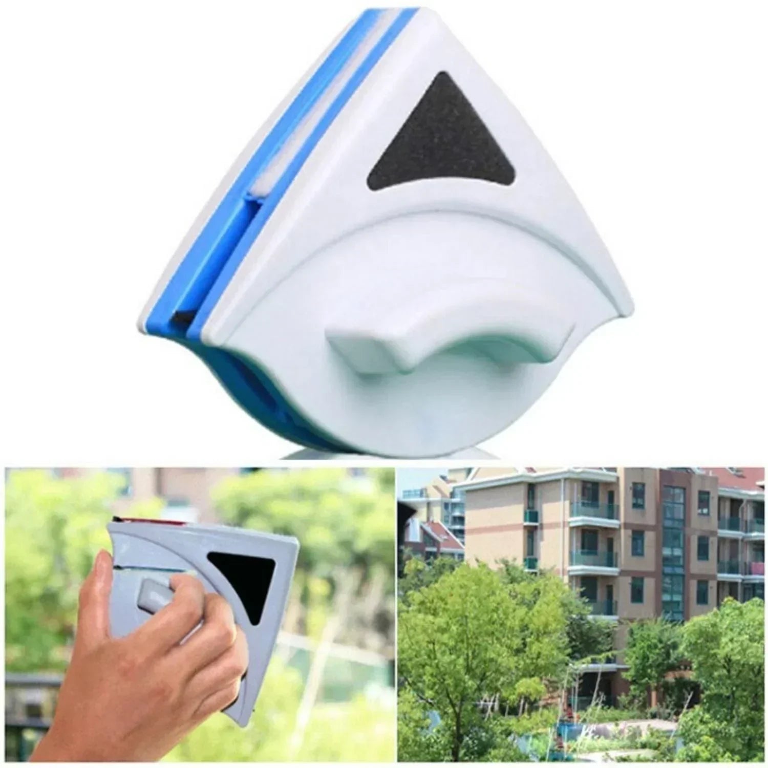 GlassMate - Nettoyeur de vitres magnétique pour une brillance sans traces