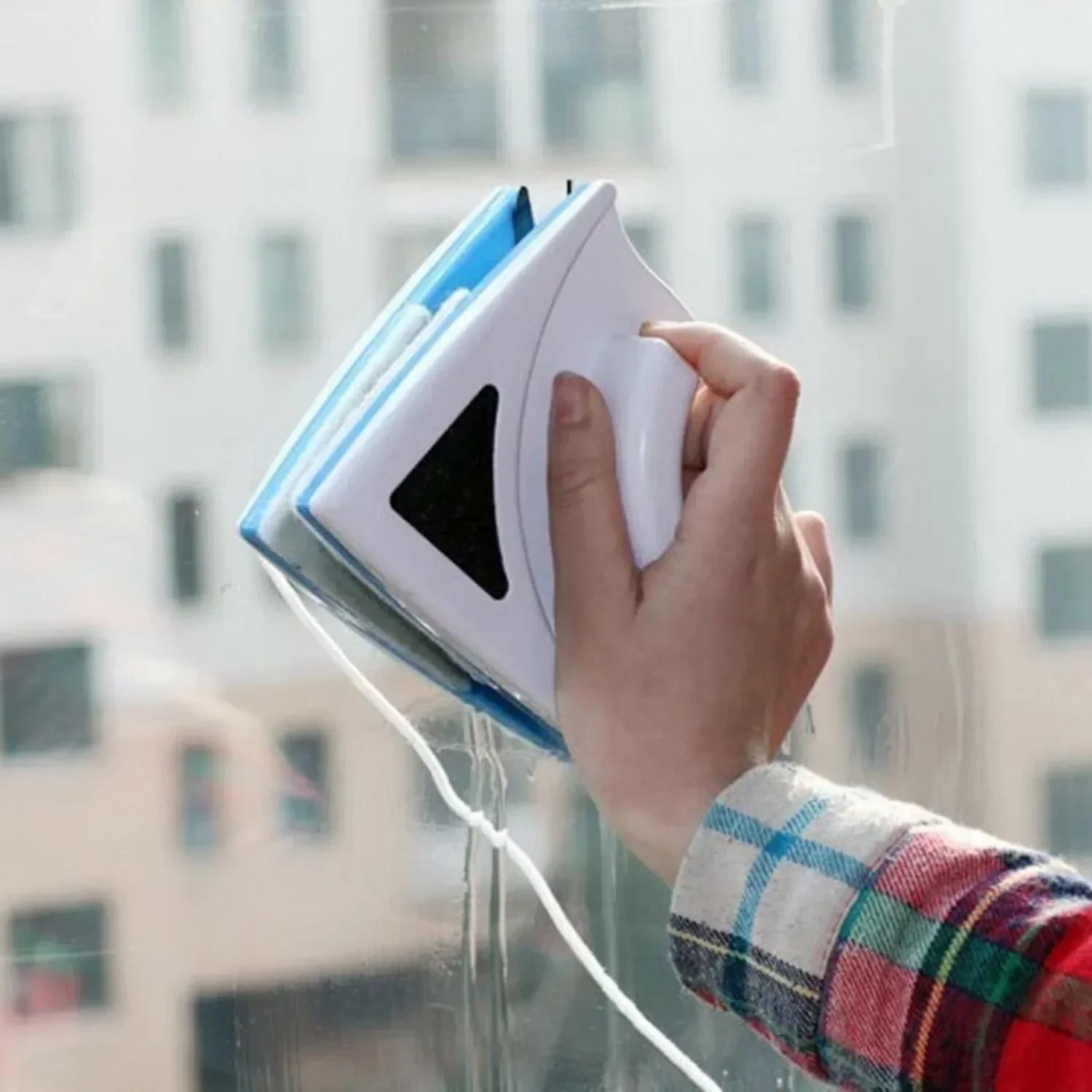 GlassMate - Nettoyeur de vitres magnétique pour une brillance sans traces