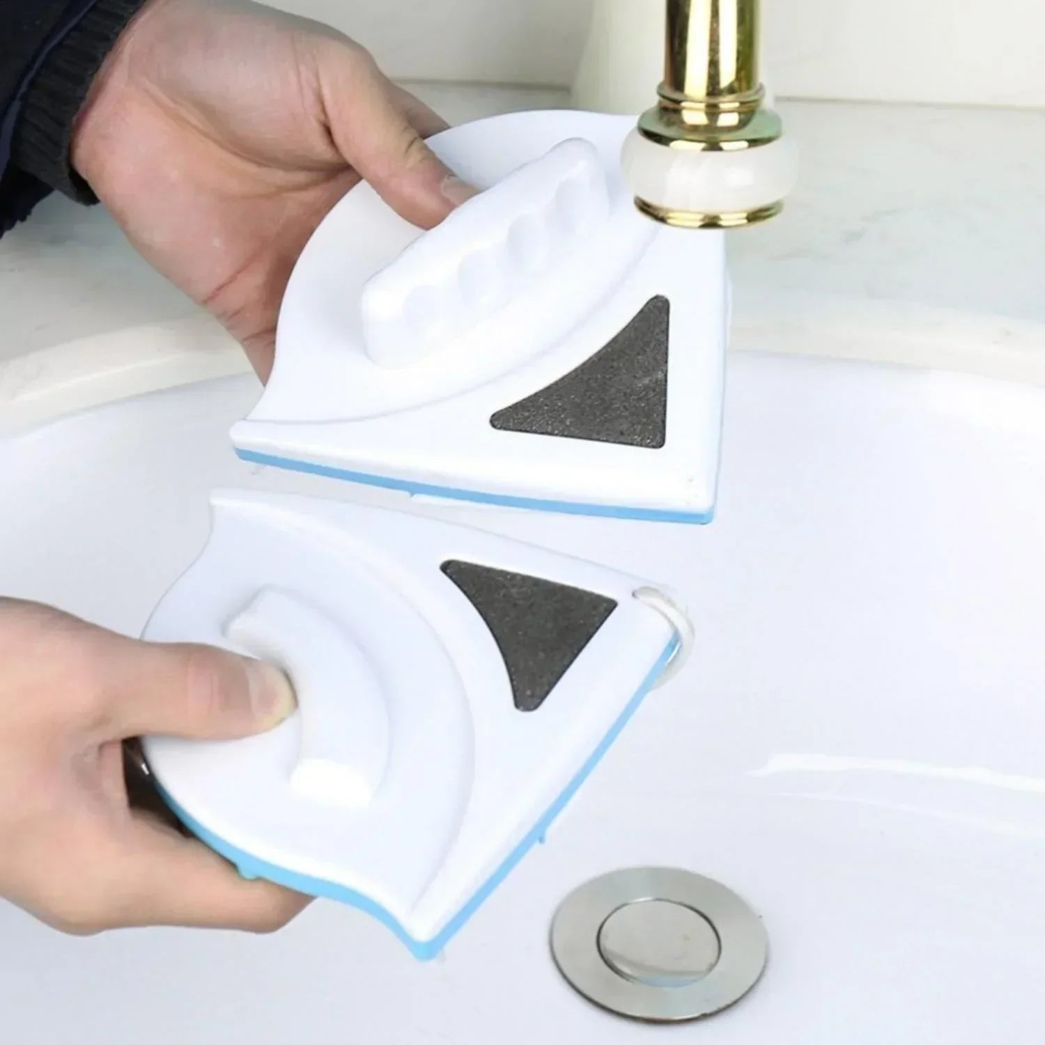 GlassMate - Nettoyeur de vitres magnétique pour une brillance sans traces