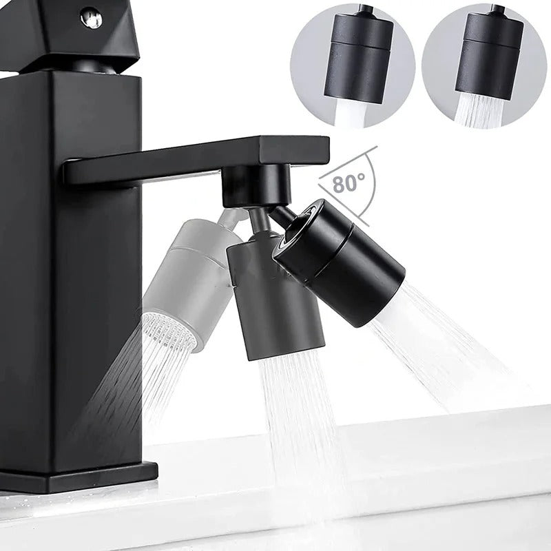 FlexSpray - Tête de robinet pulvérisateur rotative à 360° avec débit d'eau réglable