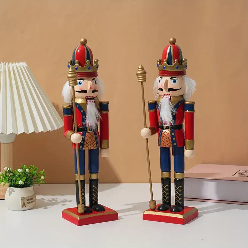 FestiveGuard – Décoration traditionnelle en forme de casse-noisette