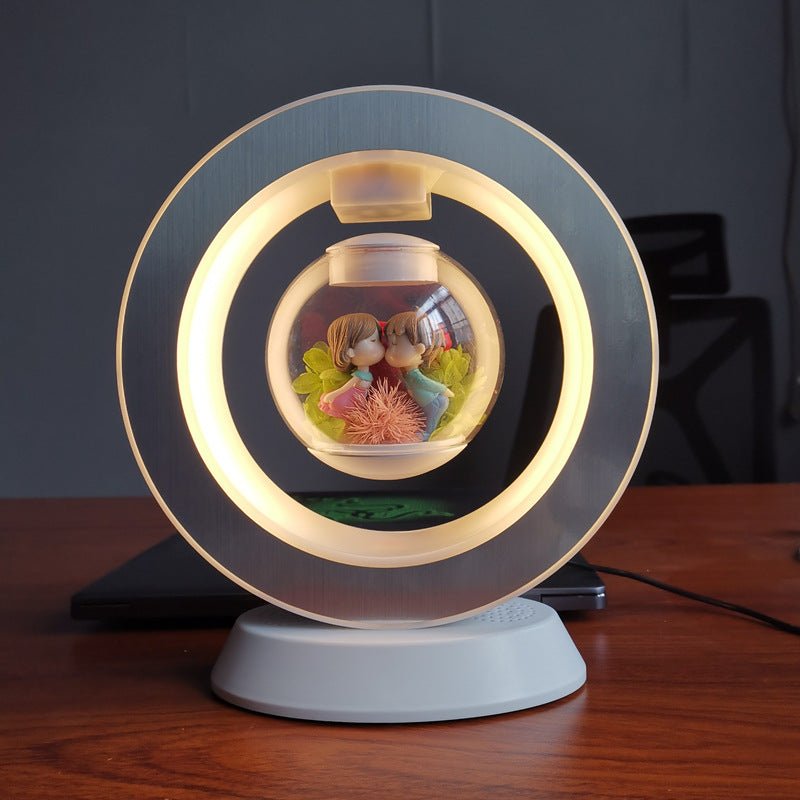 Fleur de Lévitation Magnétique EverBloom – Un Hommage Flottant à l'Amour