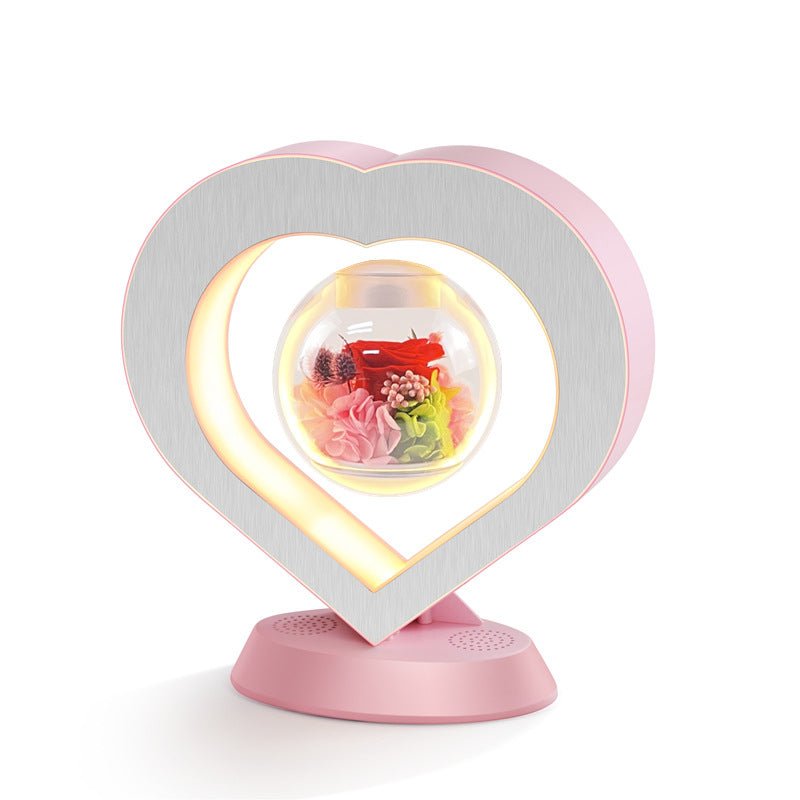 Fleur de Lévitation Magnétique EverBloom – Un Hommage Flottant à l'Amour