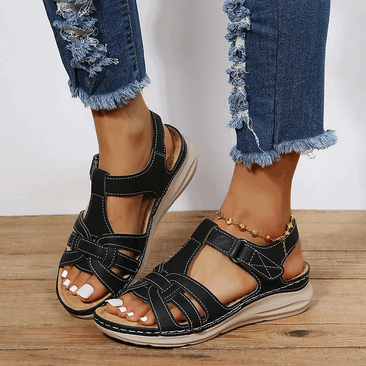 Quennie Sandales vintage confortables