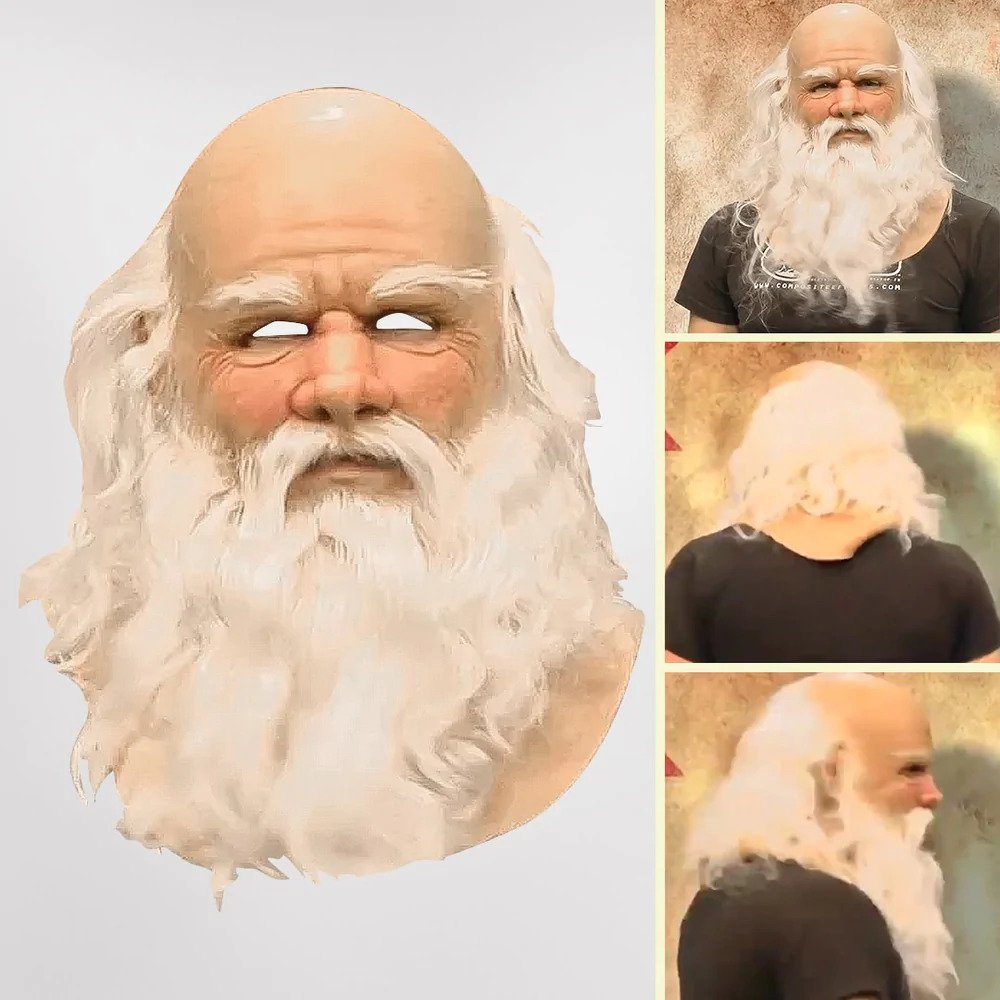 masque de Père Noël