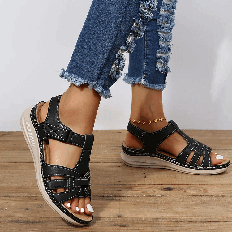 Quennie Sandales vintage confortables