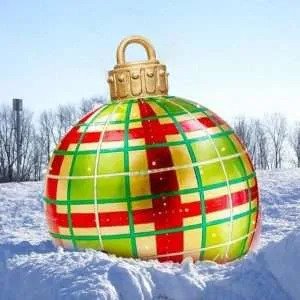 Ornement de Noël en ballons gonflables