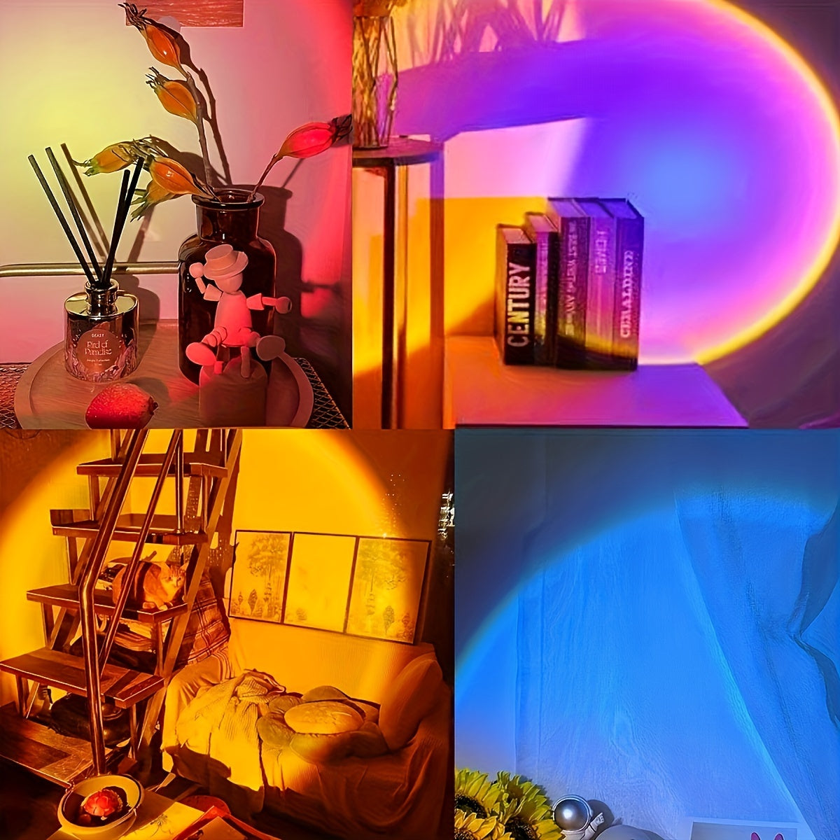 LumiSpectra – Lampe de projection à couleurs changeantes avec télécommande