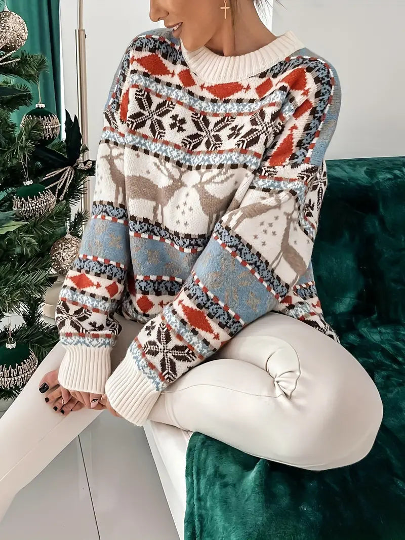 Pull Chloe avec encolure ronde