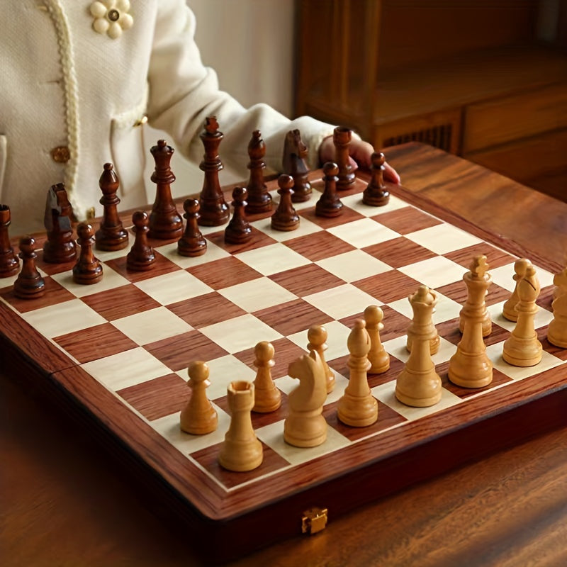 Jeu d’Échecs en Bois – Compétition & Artisanat