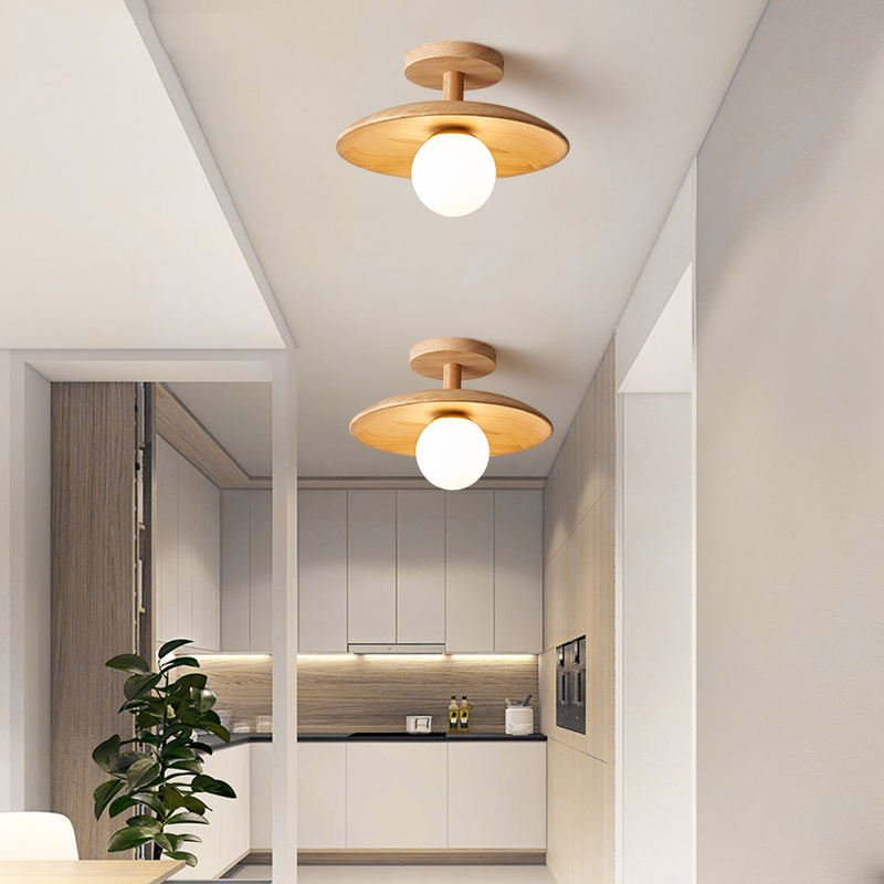 Lampe de plafond japonaise