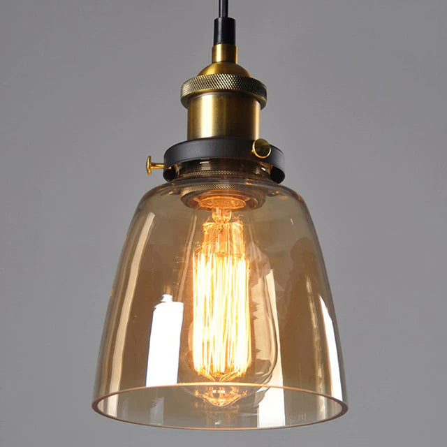 EchoLite - Pendentif en verre antique pour des espaces modernes