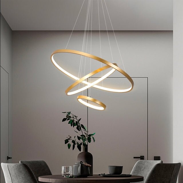 Lampe de plafond spirale élégante