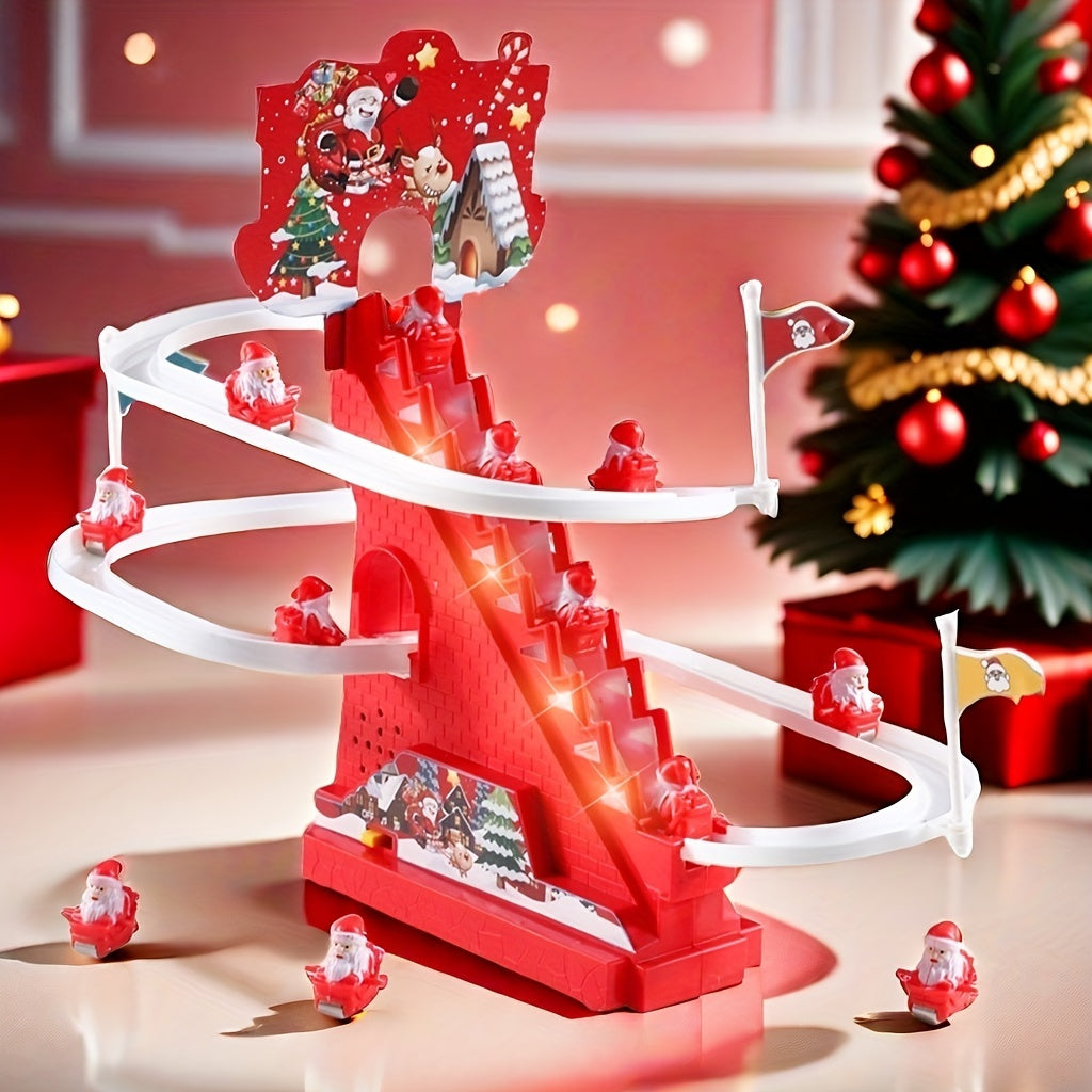 Jouets de Noël chantants, cadeaux de Noël, 3 Pères Noël dansants