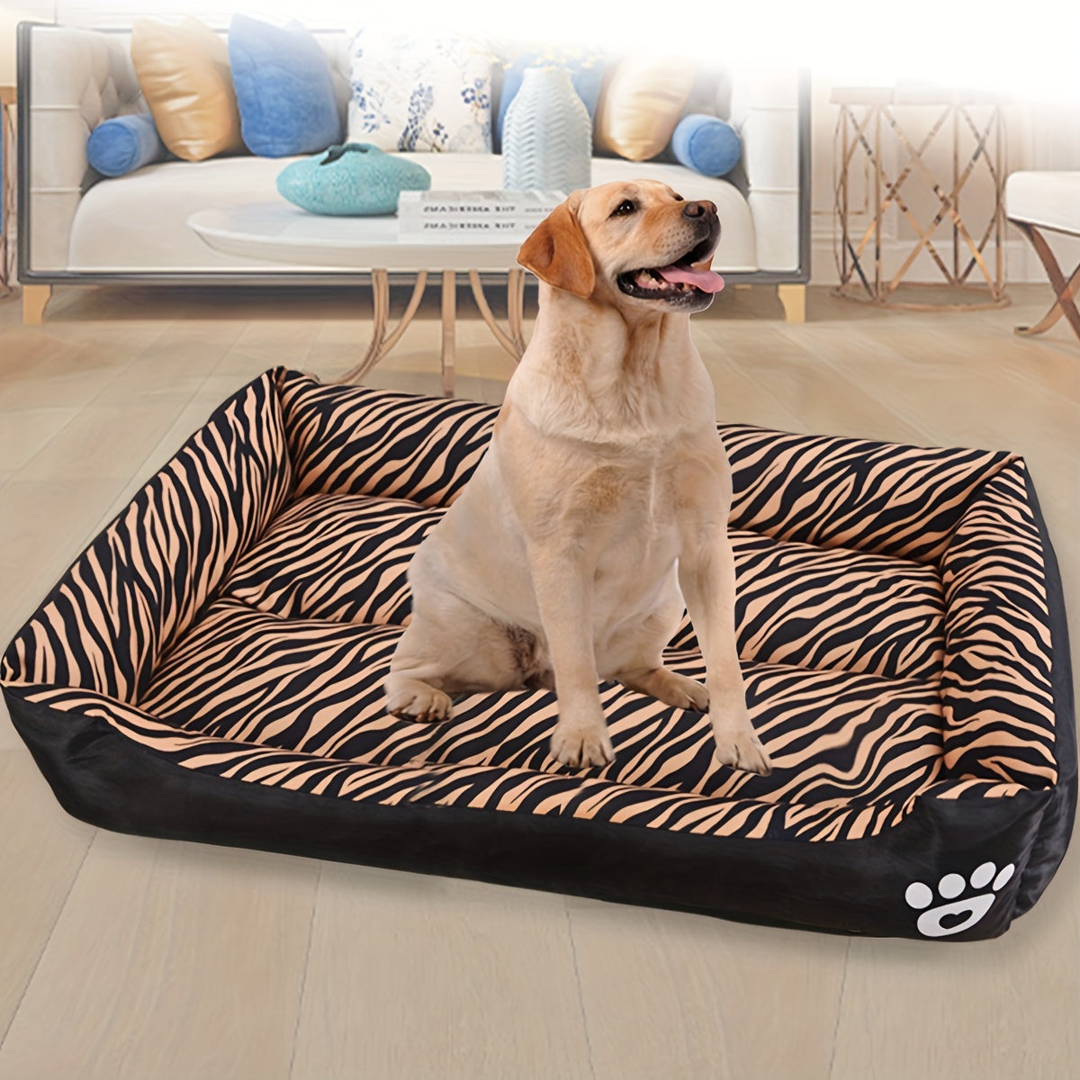 Lit pour chien rectangulaire confortable