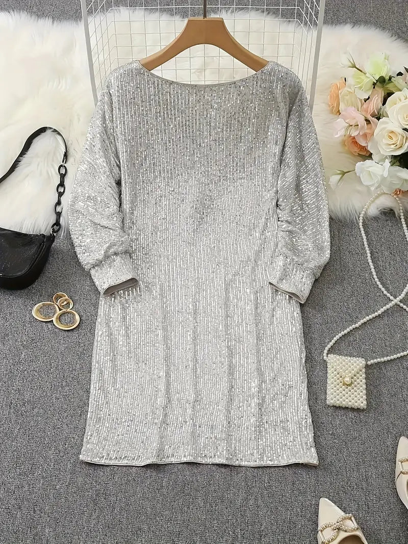 Robe scintillante Alana avec sequins