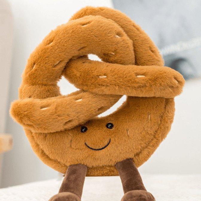 LoafLuxe - Coussin décoratif en velours à pain