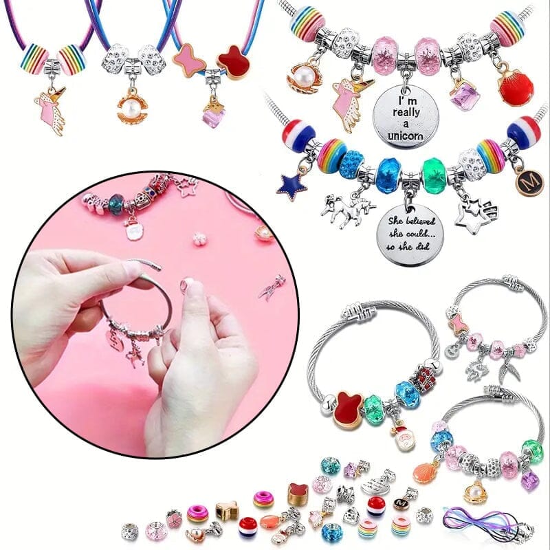 Bracelet à breloques DIY pour filles